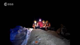 CAVES 2016: Checking science equipment timelapse