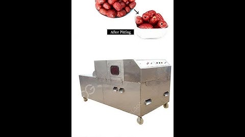 Automatic Date Processing Pitting Machine/Date Seed Removing Machine