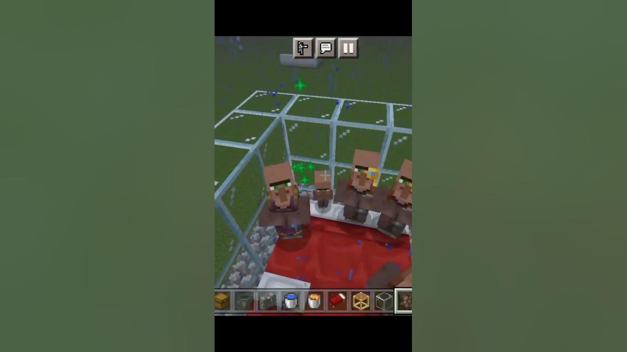 op iron farm in minecraft op minecraftshorts opvideos YouTube