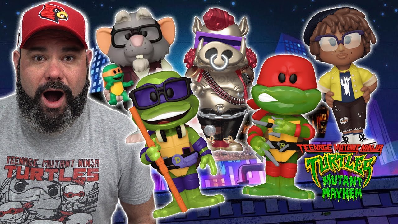 Unboxing All The Funko Tmnt Mutant Mayhem Sodas - So Many Chases!