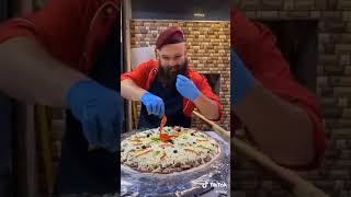 احله طبخ بيتزا مربع شيف محمد العراقي  رائع جدا