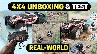 RC 4x4 Car Off Road Real Test, Uneven Terrain