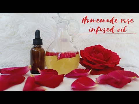 Video: Infusing Oil With Rose Scent - Paano Gumawa ng Homemade Rose Oil Infusion