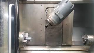 2009 DMG GILDEMEISTER CTX BETA 1250 TC CNC TURNING CENTER AND MILLING CENTER #5684