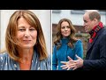 Le prince william et carole la maman de kate middleton aperus ensemble