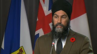 NDP leader Jagmeet Singh on party's wealth tax motion, U.S. election – November 4, 2020