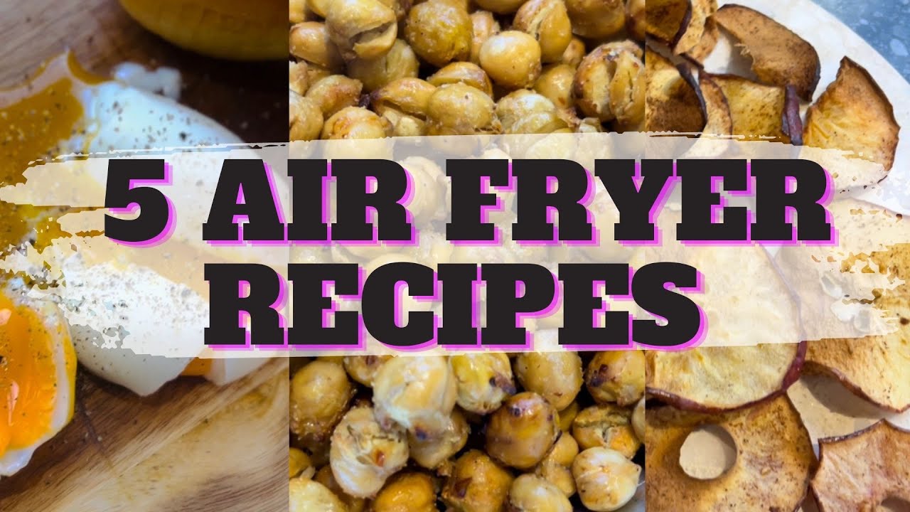 5 Easy AIR FRYER recipes WHAT I COOK IN MY AIR FRYER Philips Air