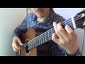 🎶 Canto de Ossanha (Baden Powell) - Guitar Solo - Kosei Chiba　🎶 オサーニャの歌（バーデン・パウエル）--- ソロギター --- 千葉幸成