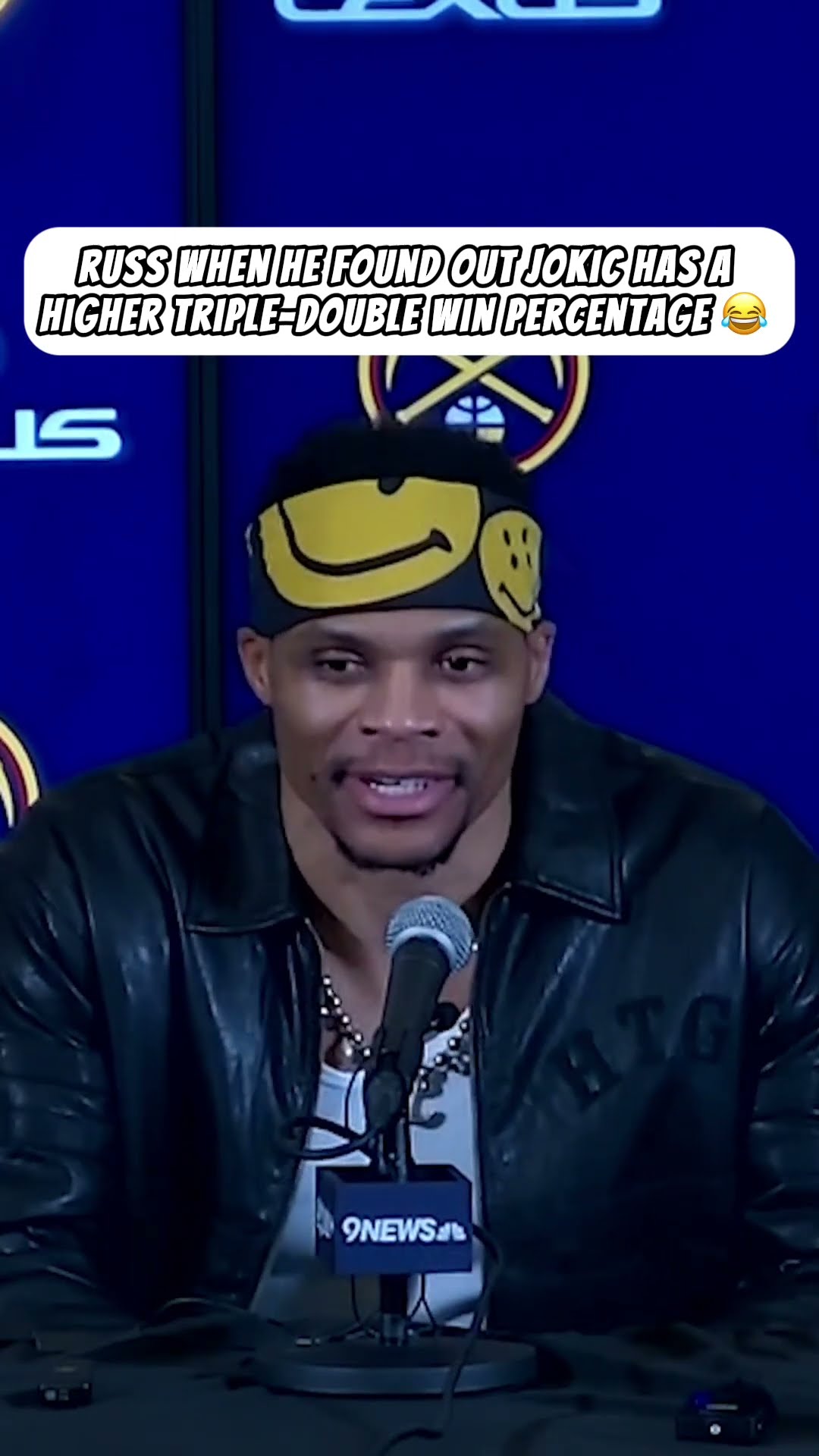Russ' reaction is everything ?