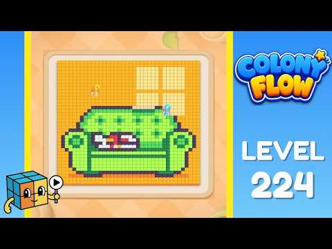 Colony Flow Level 224 Walkthrough Solution