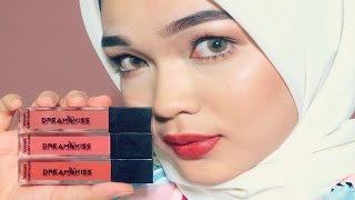 Dream & Kiss Lip Swatch First Impression