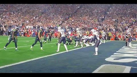 BEST ANGLE of historic Super Bowl XLIX interception as Patriots win on Malcolm Butler
