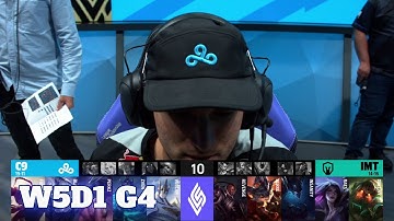 Cloud 9 vs Immortals | Week 5 Day 1 S11 LCS Summer 2021 | C9 vs IMT W5D1 Full Game