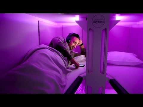Vidéo: Air New Zealand Annonce Des Lits Superposés En Classe économique