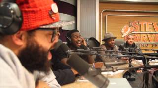 Anthony Hamilton Sings 'Hold It Down' for the Steve Harvey Morning Show