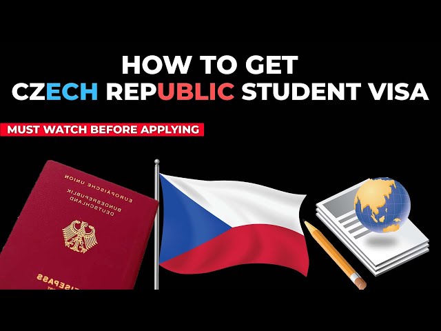 How to Get Your Czech Republic Student Visa Easily |  Must Watch Before Applying