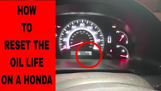 HOW TO RESET HONDA ODYSSEY OIL LIFE MAINTENANCE MONITOR by Fix It With Dad 79 views 5 years ago 1 minute, 41 seconds