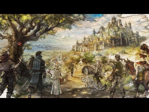 Прохождение: Octopath Traveler (Ep 1) Первые главы Охотницы Священицы и Ученого