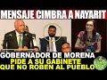 ¡SE ENCABR0NA GOBER. DE MORENA! PIDE A GRIT0S!! A LOS DEMAS QUE NO R0BEN Y QUE SE BAJEN LOS SUELDOS