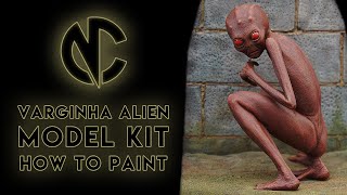 Varginha Alien Model Kit - How to Paint