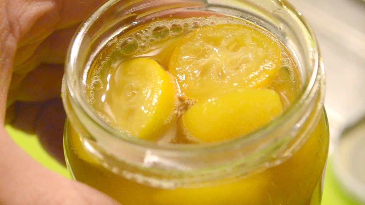 金柑蜂蜜の作り方 How To Make Honey Dipped Cumquats Youtube