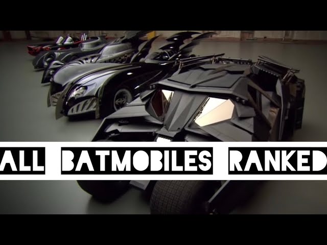 All Live Action Batmobiles Ranked 