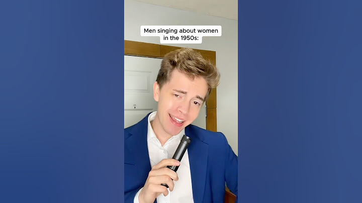 Men singing about women now vs then 😂