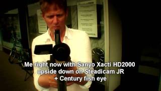 JanNovia Tips # 0004: Sanyo Xacti upside down on Steadicam JR