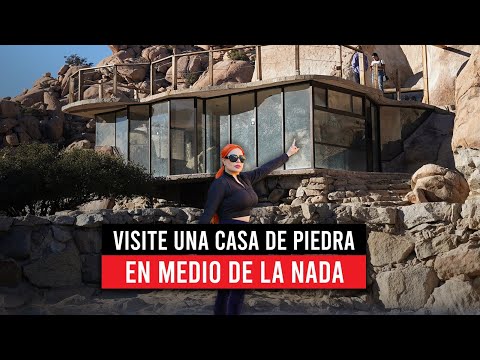 Asi es LA CASA DE PIEDRA abandonada en medio de la nada.