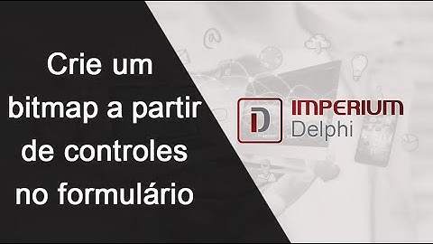 Criando um bitmap a partir de controles no formulário.