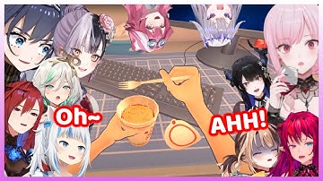 All Hololive EN Girl Reaction to Mita