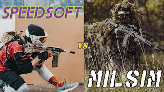 [CsyPanther] Milsim vs Speedsoft - Airsoft Arena 👉😃 - MP7A1 / AAP01 screenshot 1