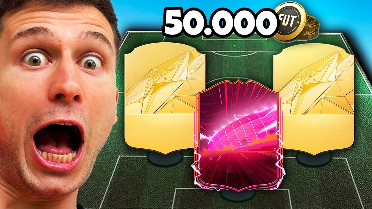 MONTEI MEU PRIMEIRO TIME NO FC 25 COM 50K DE COINS 💸🤑 ULTIMATE TEAM