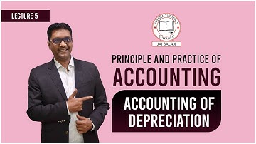 CA/CMA FOUNDATION ||ACCOUNTING OF DEPRECIATION LECTURE-5 BY RAMESH GUPTA SIR || PRERNA TUTORIALS #ca