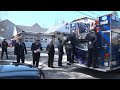 Spring Valley,NY Fallen Firefighter Jared Lloyd Funeral Procession & "Last Call" 4/3/21