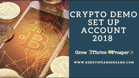 Crypto Demo Account Setup 2018