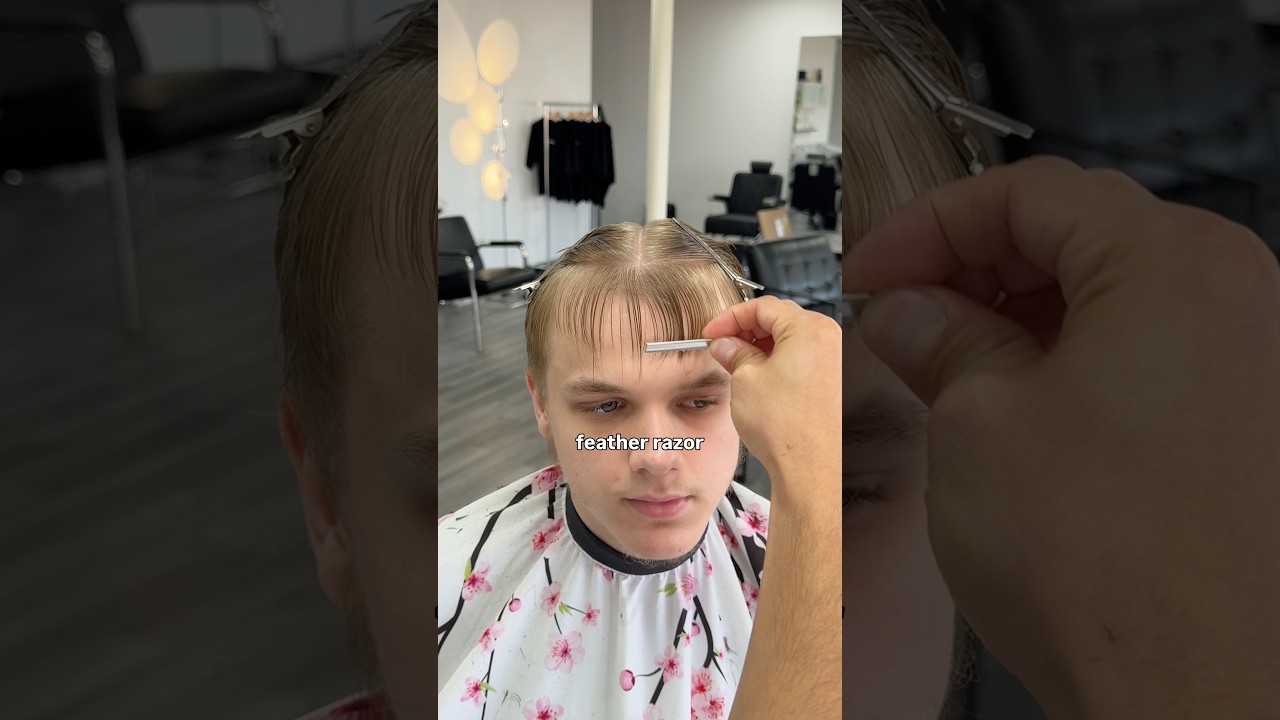 How to map out a textured fringe. Sherman, Tx. Inspire hair studio.
