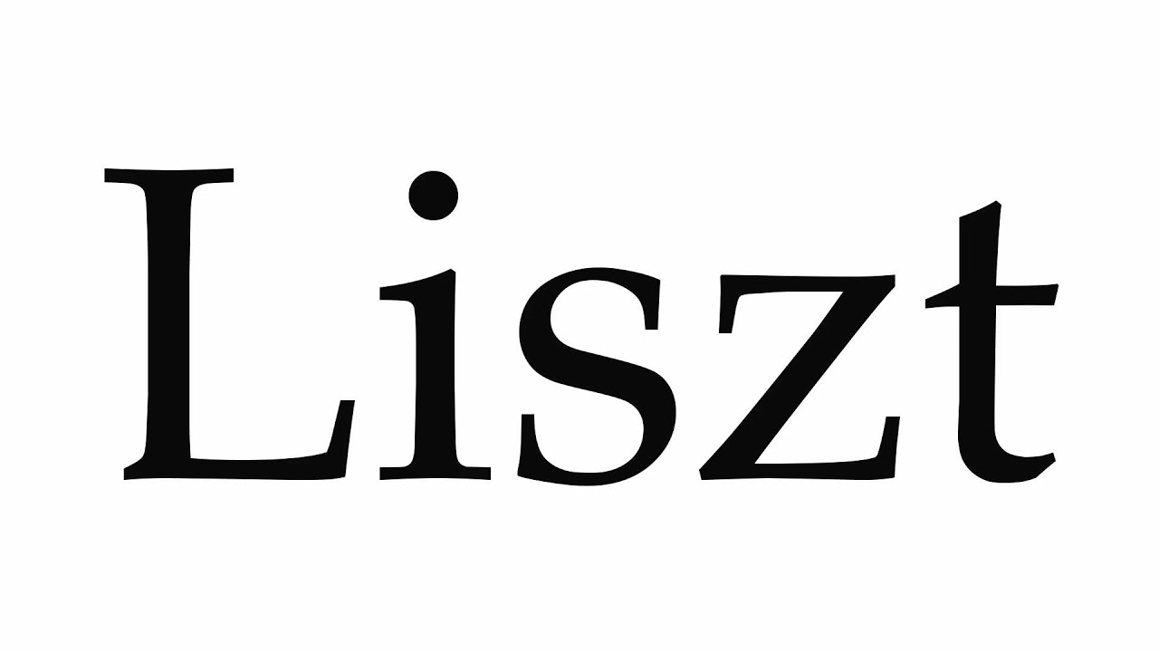 franz lizst pronounce franz lizst pronounce