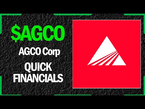 $AGCO Stock - AGCO Corp | Quick Financials | LAST 12 YEARS