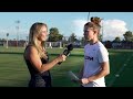 Becca Moros reflects on Game Winning Goal vs. UNC