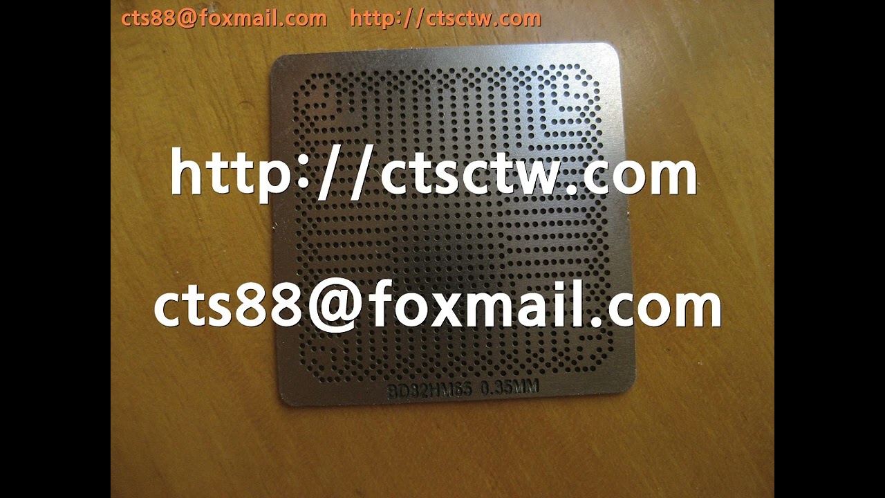 Stencil for BD82HM76 SLJ8E