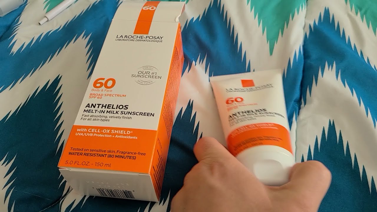 La Roche-Posay Anthelios Melt-In Milk Body & Face Sunscreen Review- The
