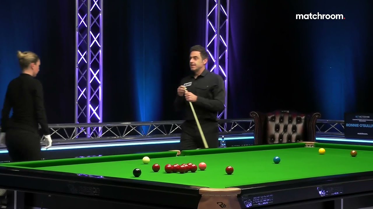 Ronnie OSullivan vs Ricky Walden 2022 BetVictor Championship League Snooker