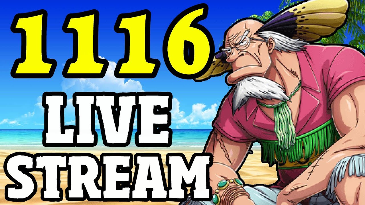 One Piece Chapter 1116 Breakdown Stream! (SPOILERS)