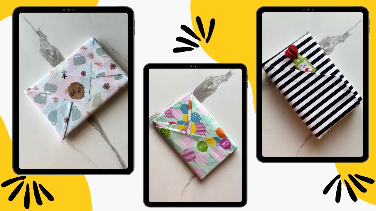 4 Elegant GiftWrapping Ideas DIY Gift Packing Ideas for Christmas/How to wrap gift/Gift