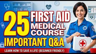 Essential First Aid Guide First Aid Medical Course: 25 Important Questions and Answers #dralokkumar