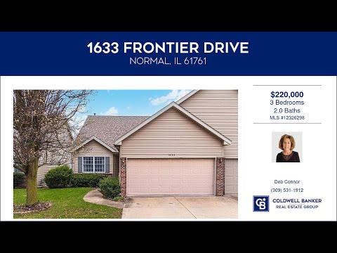 1633 Frontier Drive, Normal, IL home video tour
