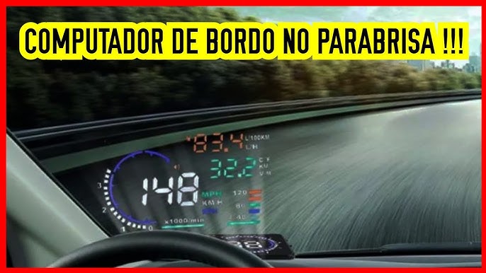 cabeça para carro, visor universal head-up, velocímetro digital GPS, alarme  sobre velocida, aviso direção cansado, projeto para-brisa para a maioria  dos veículos Suenos : : Eletrônicos