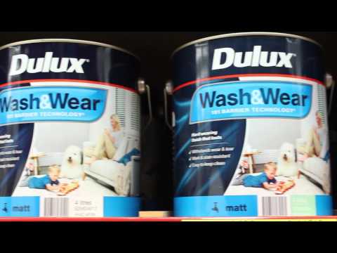 Video Dulux Wash and Wear Matt - Features and Benefits - youtube