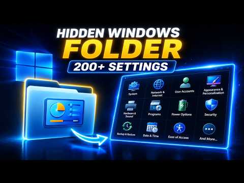 God Mode: This Hidden Windows Folder Unlocks 200+ Settings! 😱 (2026 Guide)